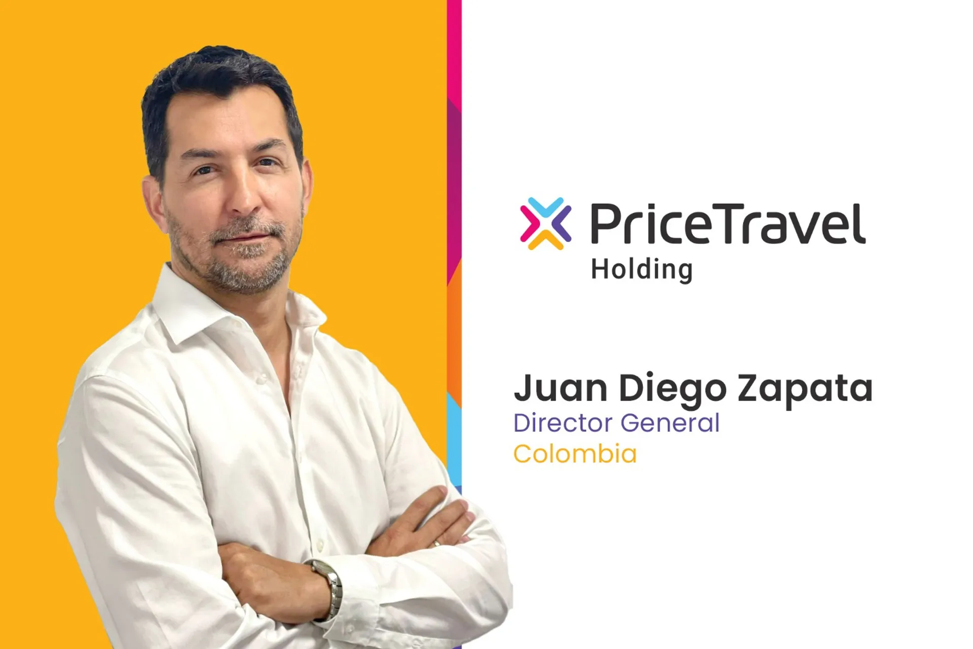 Colombia: Juan Diego Zapata nuevo Dir. General de PriceTravel Holding 
