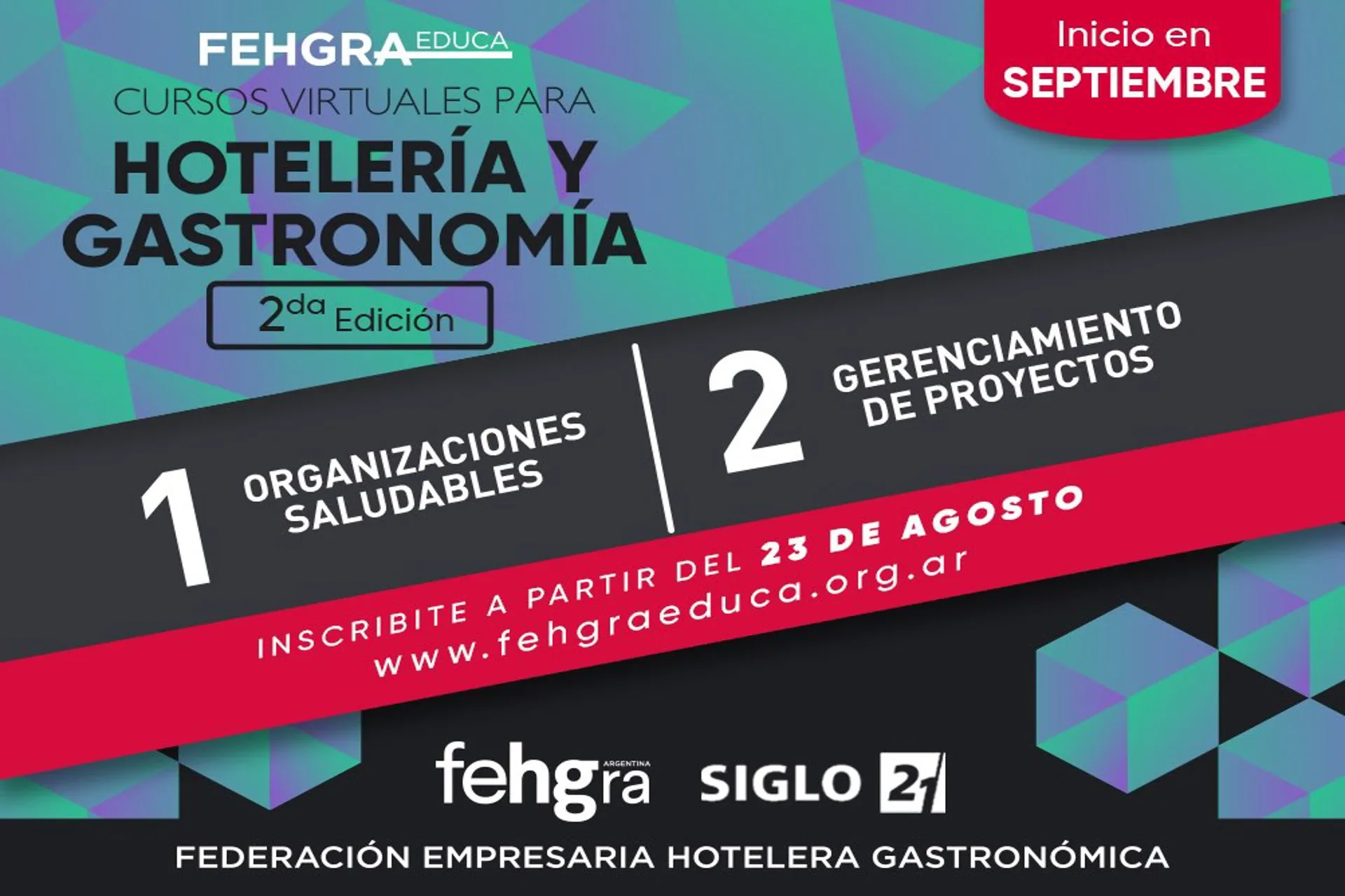 Abrió la inscripción para los cursos de FEHGRA Educa de Septiembre