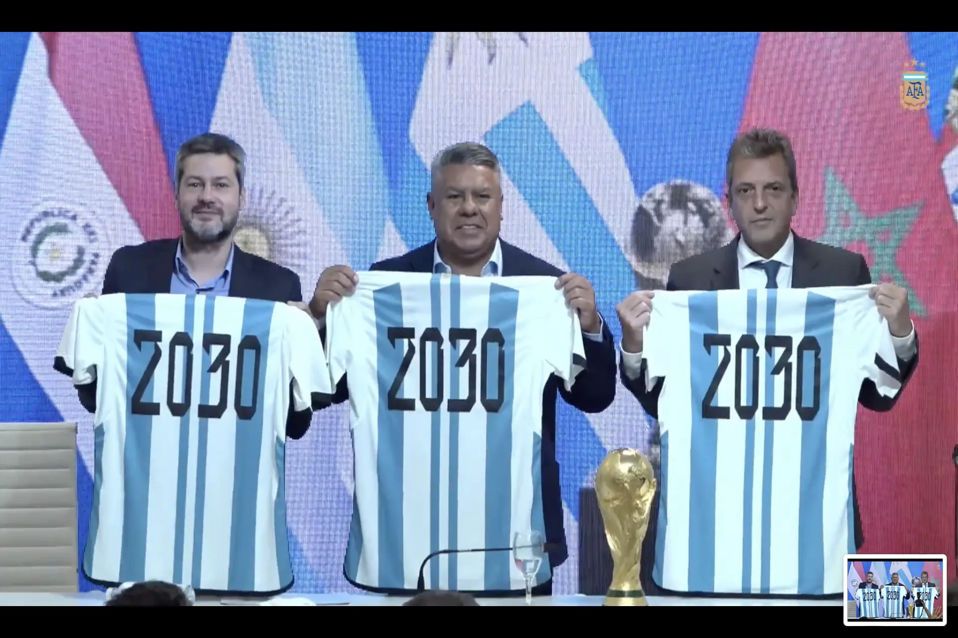 El Mundial Centenario 2030 comenzara en Argentina