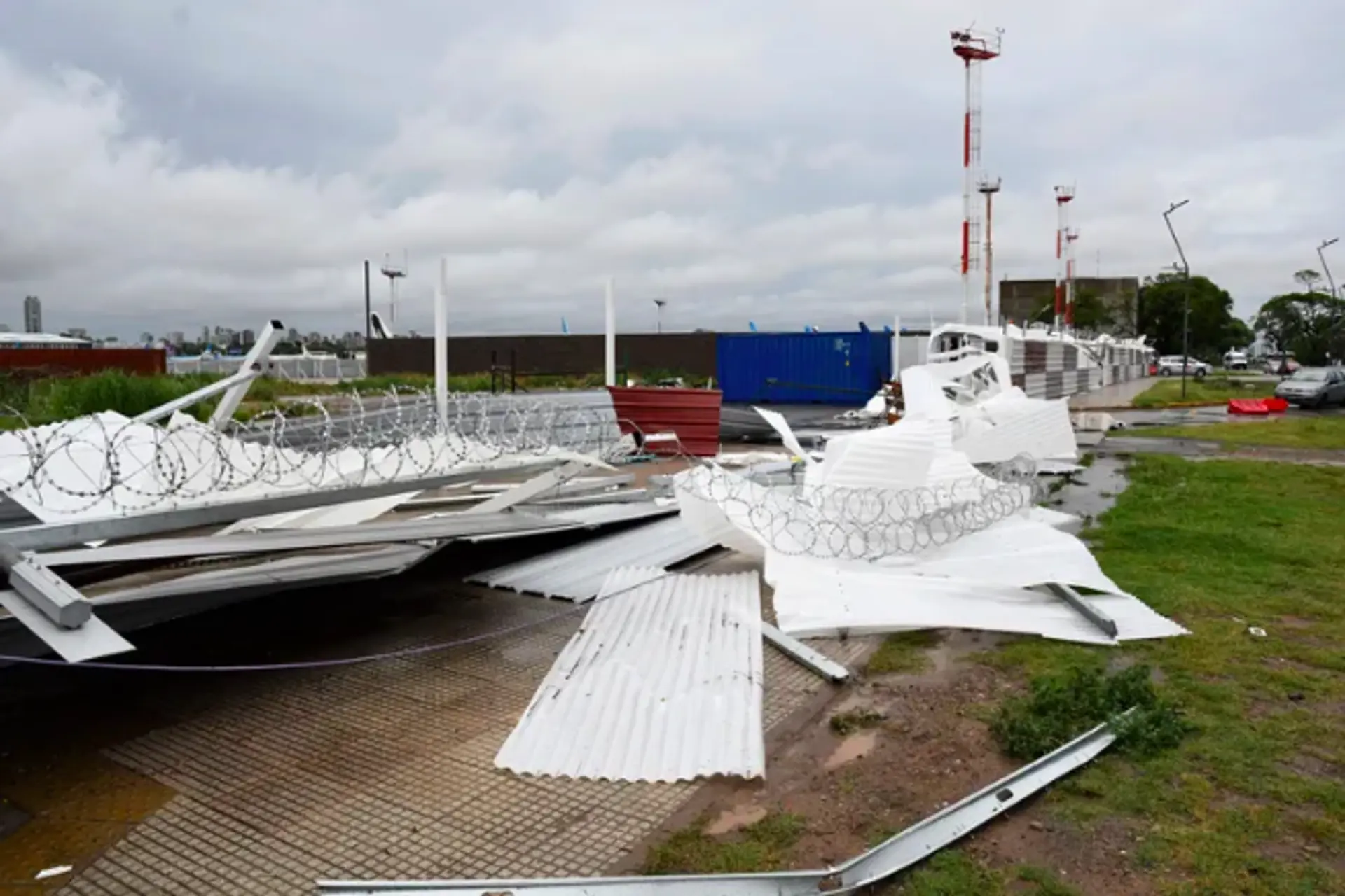 Temporal en Argentina produjo roturas de aviones y retrasos de vuelos