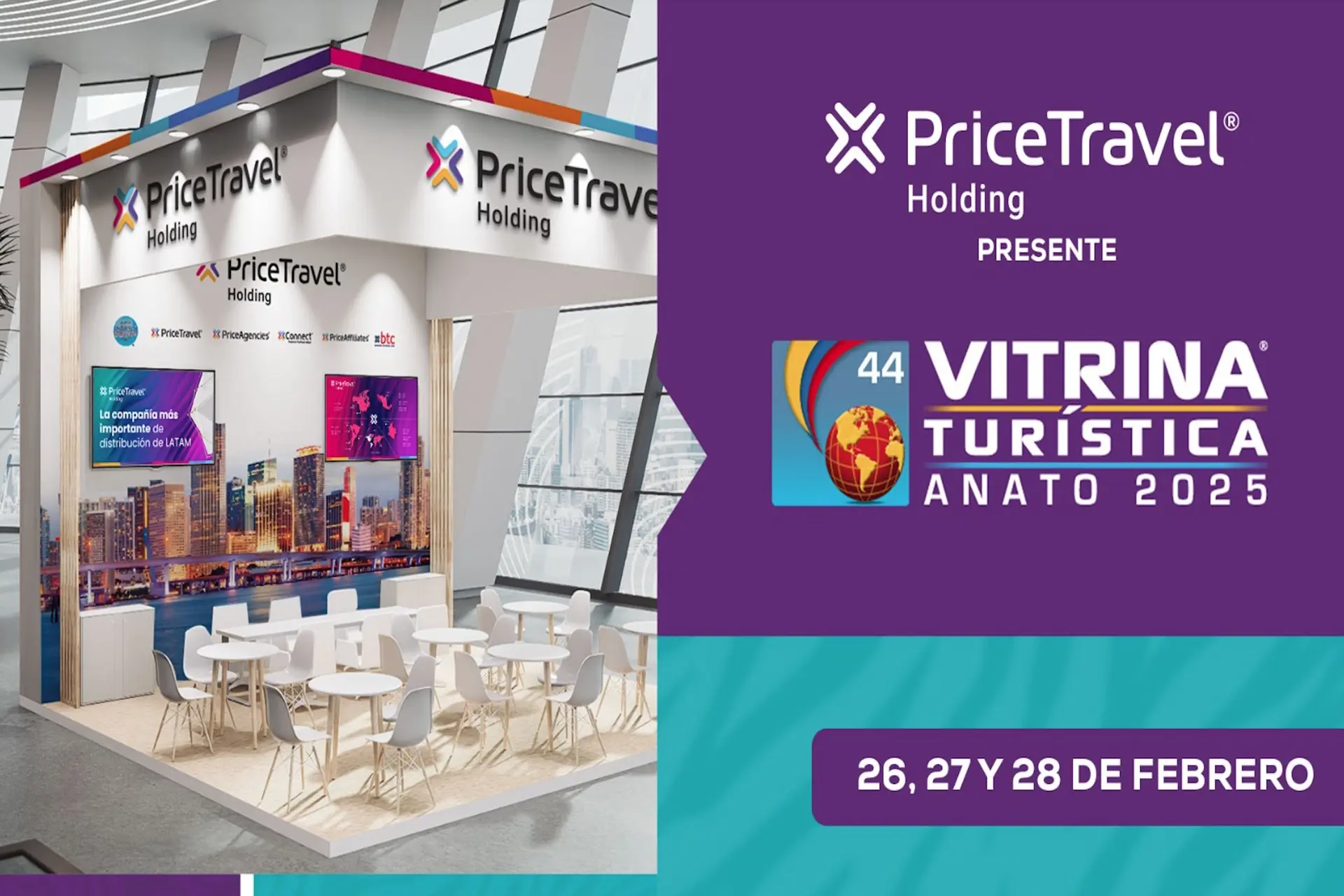 PriceTravel Holding presentó resultados de crecimiento en ANATO 2025