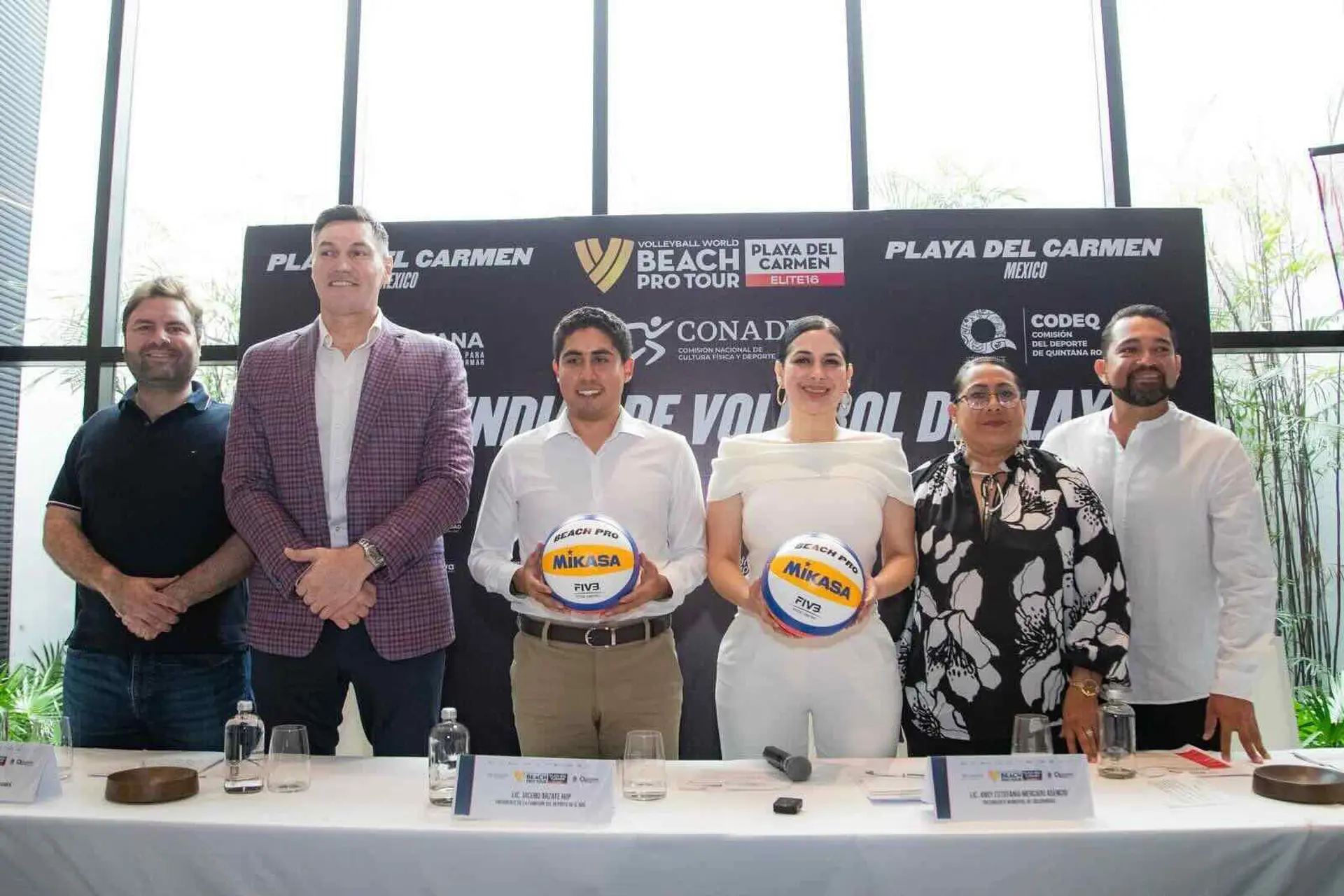 Lista Playa del Carmen para recibir el Tour Mundial de Voleibol 
