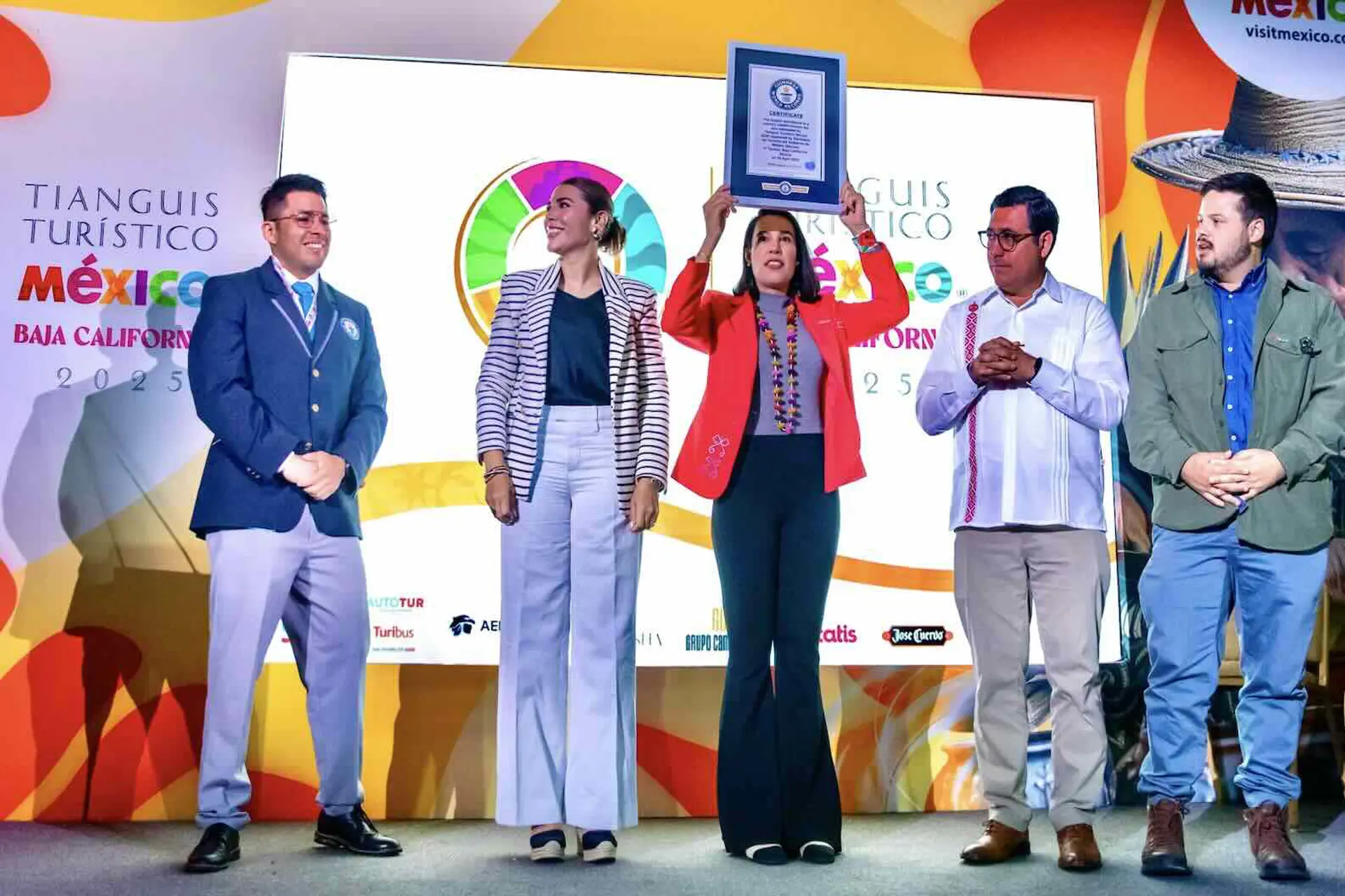 Tianguis Turístico 2025 para todas y todos, rompe Récord Guinness