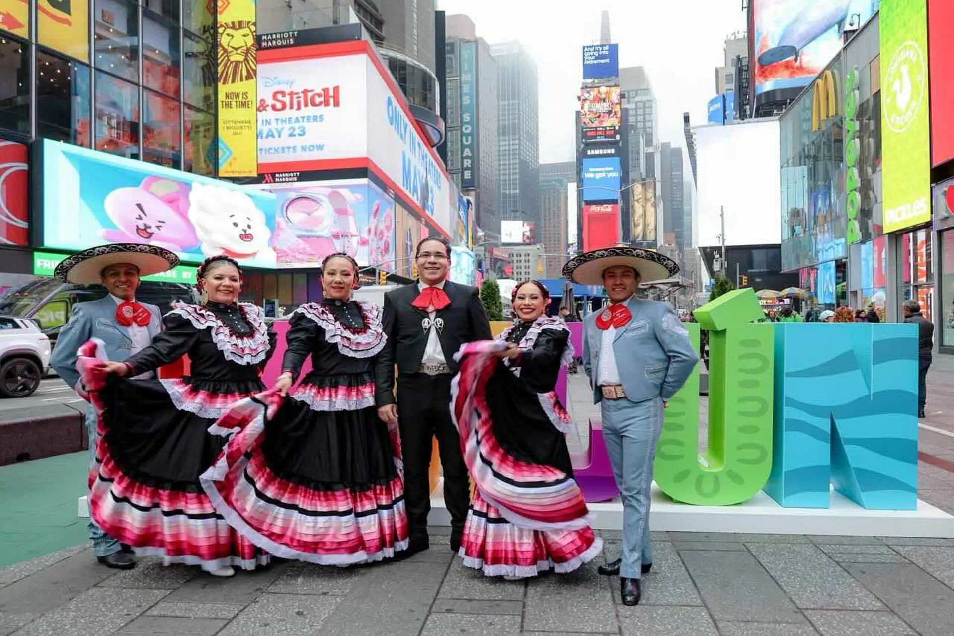 Milies podrán visualizar  a Cancún cada día en Times Square
