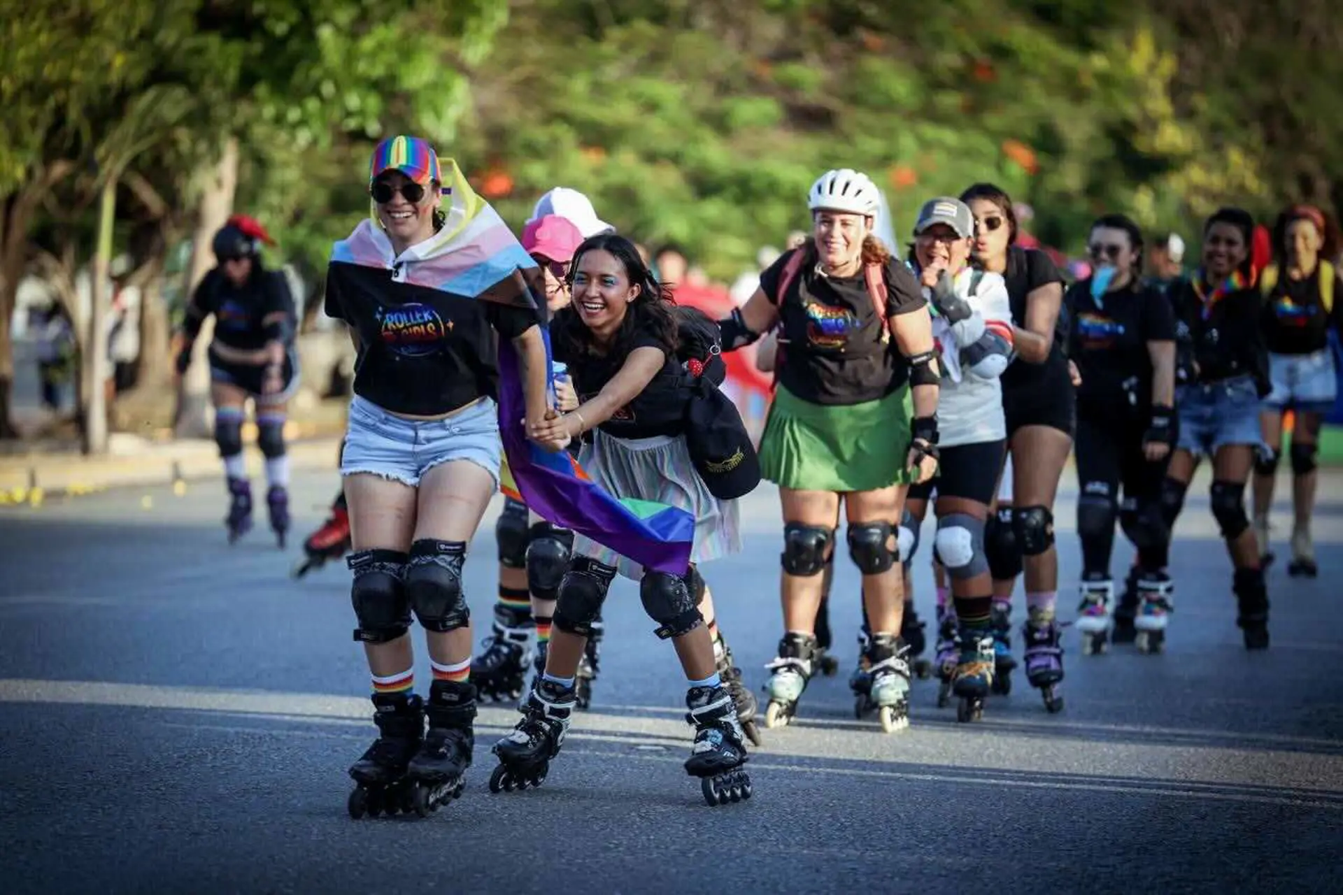 Exitosa marcha LGBTTIQ+ para celebrar el Mes del Orgullo en Cancún