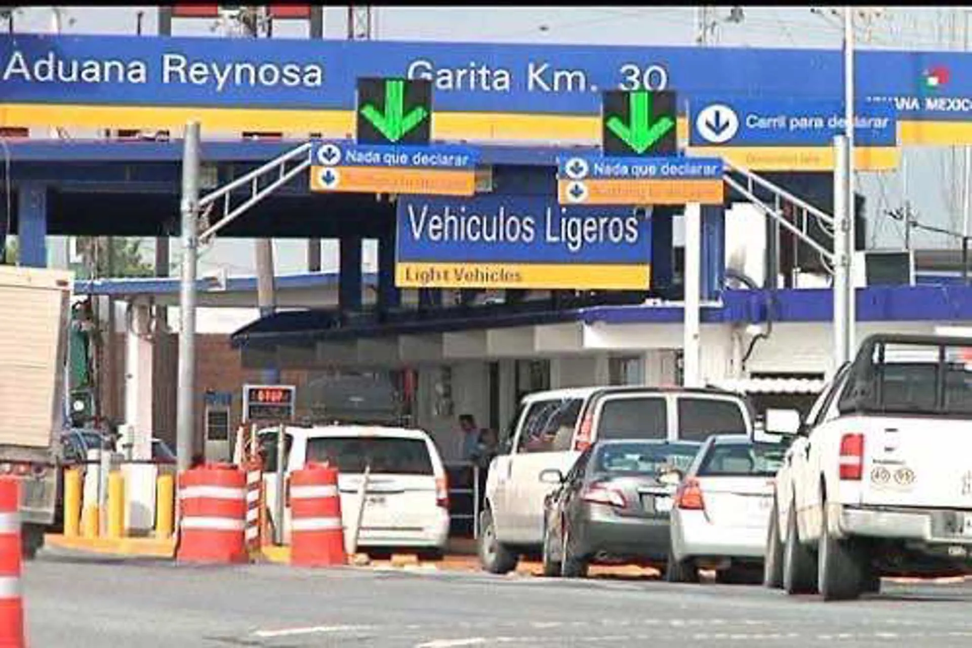 Mexico espera 6 millones de viajeros de frontera por apertura de EEUU