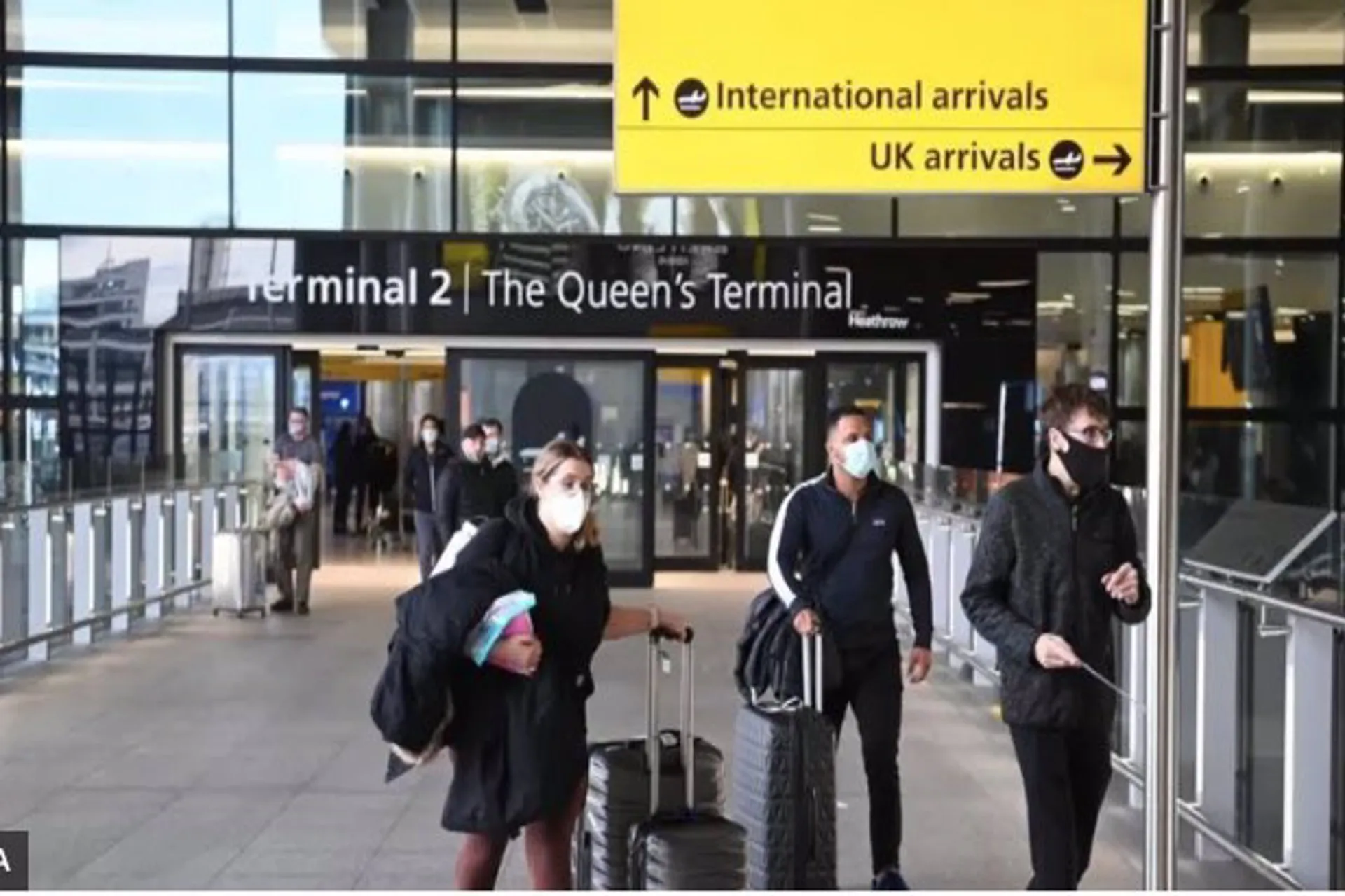 Inglaterra acabaría con los controles de viajes a partir del 26 de Enero