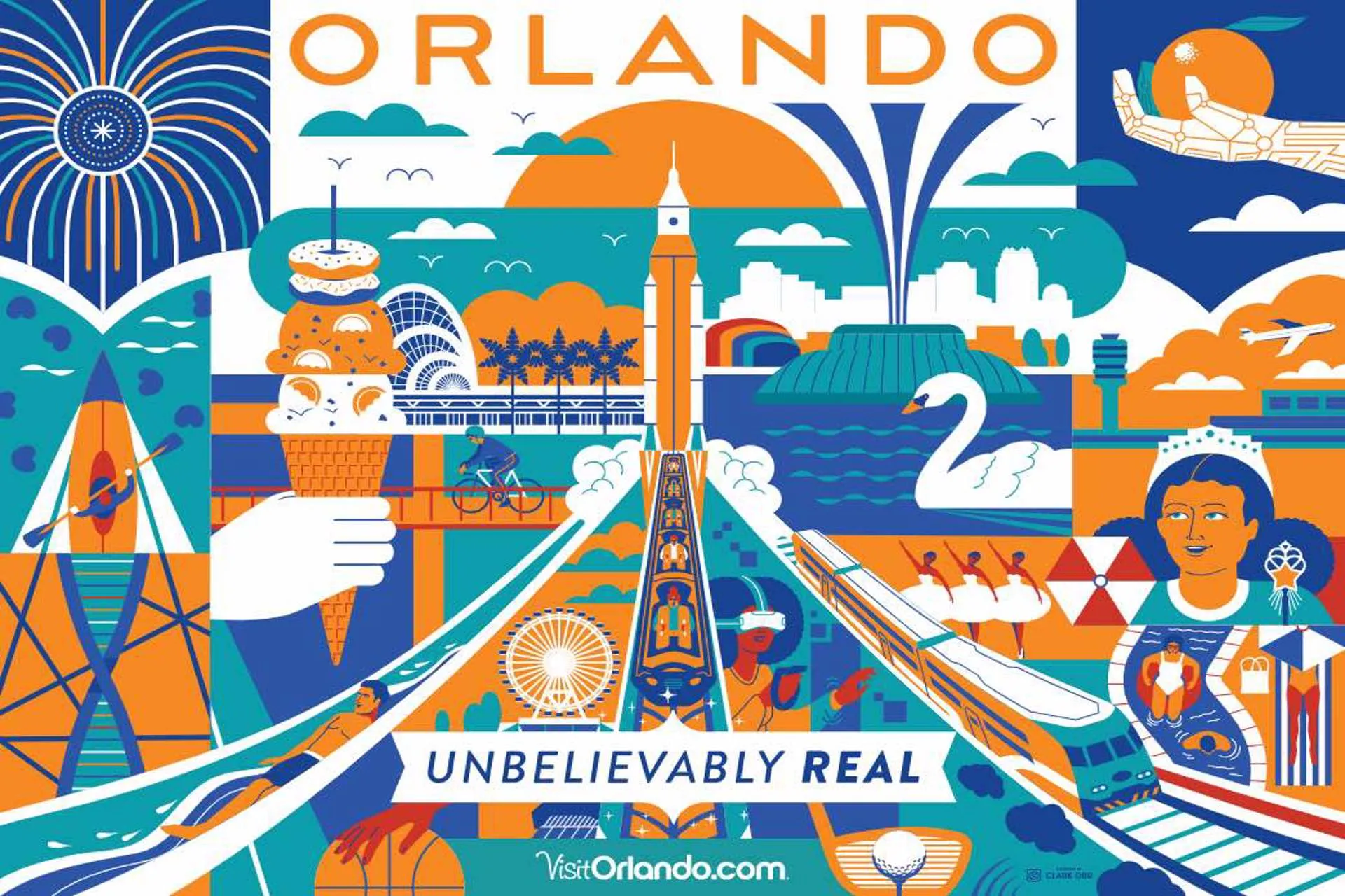 Visit Orlando lanza "Unbelievably Real" para promover el destino