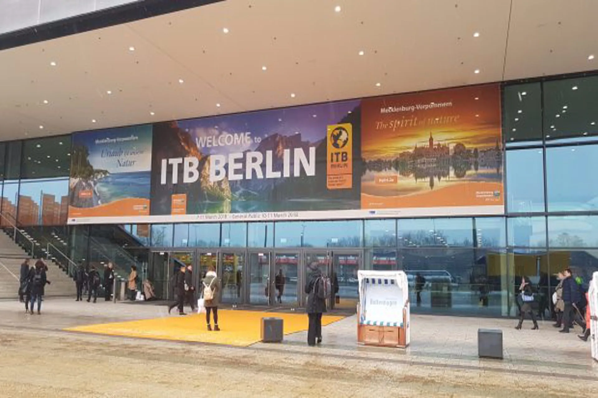 La ITB de Berlin se cierra al publico 