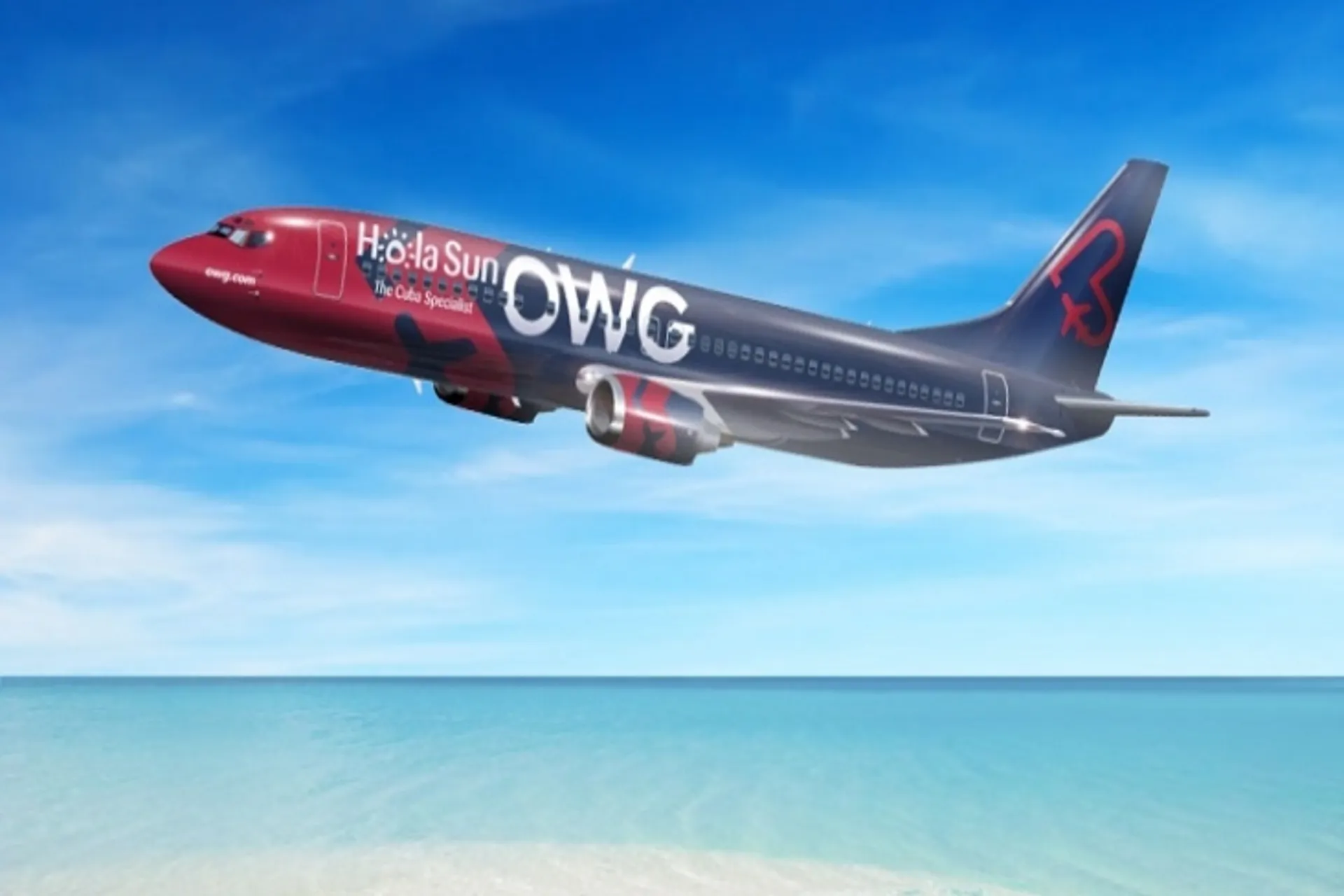 Canadiense OWG aterriza en 10 destinos de Cuba