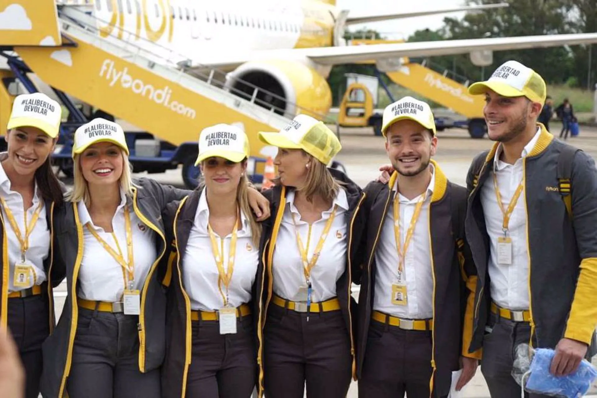 Durante el primer semestre del año Flybondi contrató a 500 personas