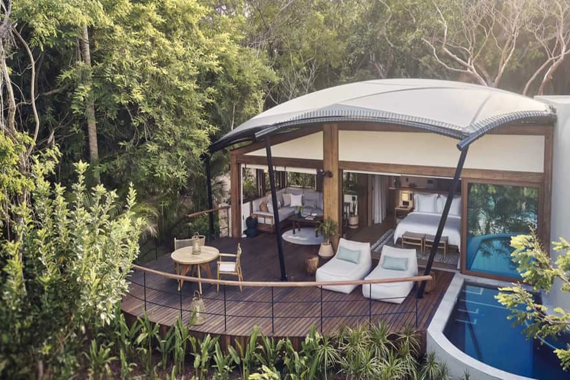 Four Seasons abrió su primer resort de "carpas de lujo" en America