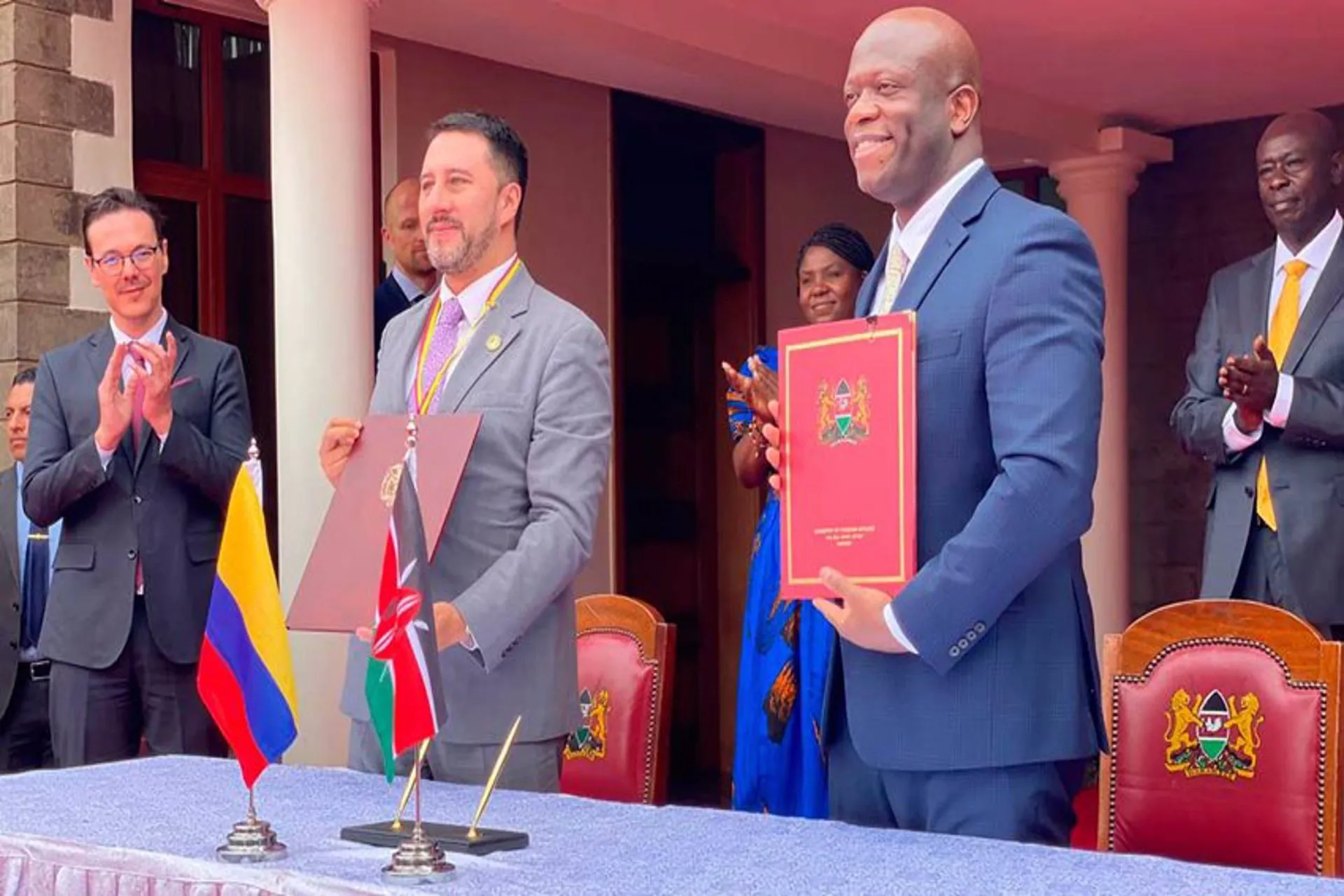 Colombia y Kenia firman declaración de intención en turismo y comercio